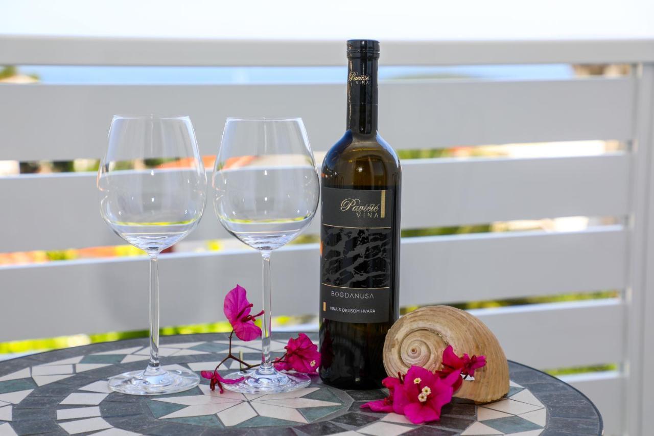Stella Maris, Hvar - Rooms With A Balcony And A Stunning Sea View Hvar Town Exteriör bild